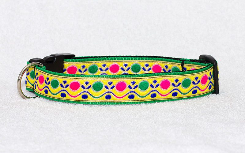 mooie hondenhalsband nylon - halsbanden hond handgemaakt – halsband handgemaakt