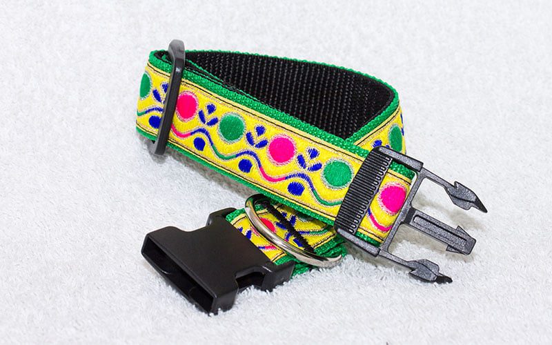 mooie hondenhalsband nylon - halsbanden hond handgemaakt – halsband handgemaakt