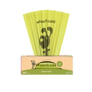 Earth Rated Poepzakjes op rol 300 stuks lavendel