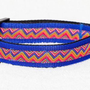 mooie hondenhalsband blauw - blauwe halsband - blauwe hondenhalsband - halsband hond blauw