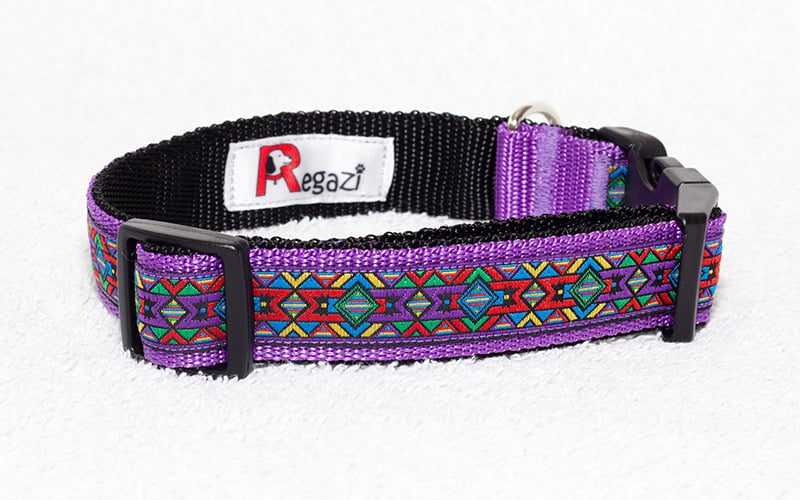 paarse hondenhalsband - paarse halsband hond - halsbanden hond – halsband paars