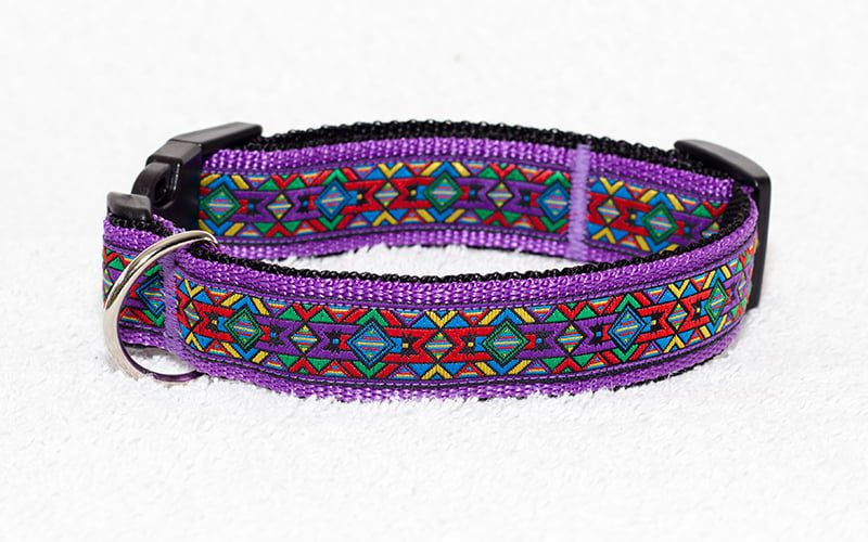 paarse hondenhalsband - paarse halsband hond - halsbanden hond – halsband paars