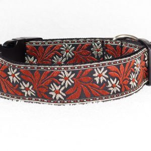 Unieke brede halsband hond - halsbanden hond handgemaakt – halsband hond – hondenhalsband