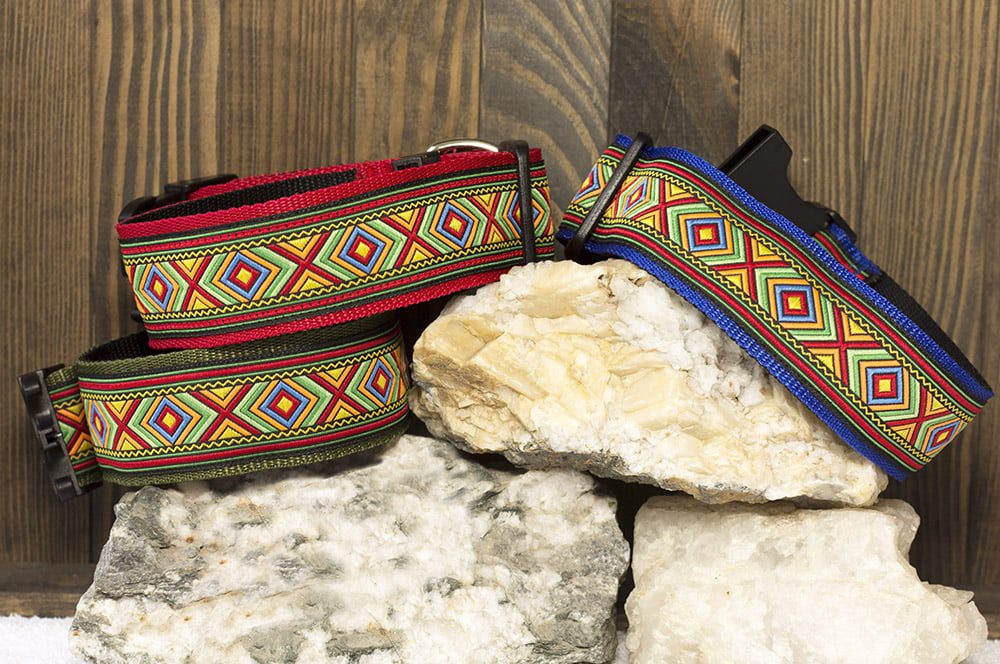 prachtige hondenhalsband - halsbanden hond handgemaakt – halsband hond - hondenhalsbanden