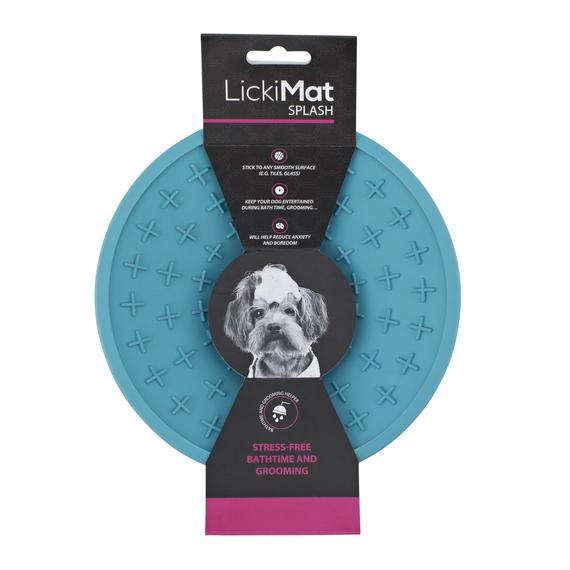 lickimat splash - lickimat slomo - voermat hond - lickimat kopen - hondenpuzzel - voerpuzzel