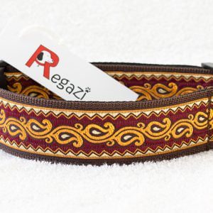 mooie hondenhalsband bruin - halsband hond – hondenhalsbanden – honden halsband