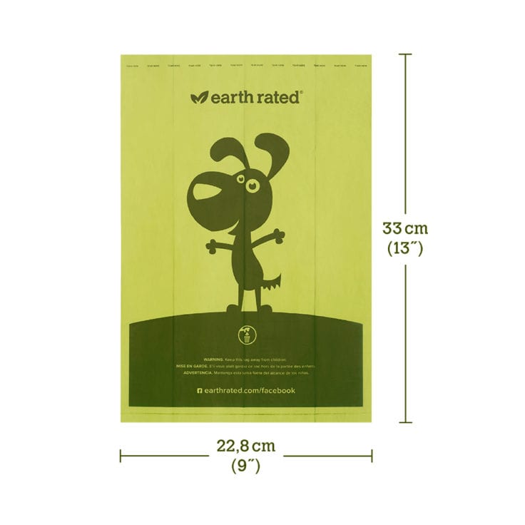 poepzakhouder earth rated lavendel - poepzak houder – poepzakjes – poep zakjes