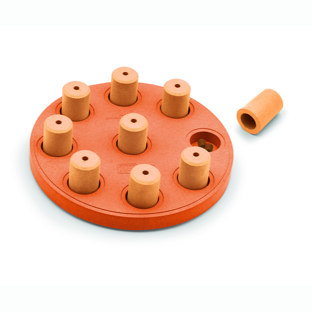 mentale spellen hond. Stoere denkspellen hond. Nina Ottosson hondenspeelgoed zorgt voor mentale uitdaging. Honden denkspel. Hondenpuzzels
