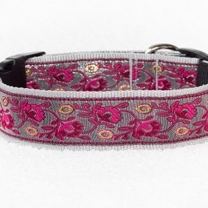 hondenhalsband bordeauxrood - halsbanden hond - nylon halsband hond - hondenhalsbanden
