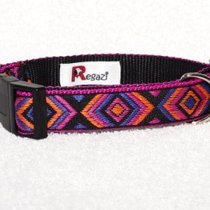 hondenhalsband roze paars - halsbanden - halsband hond – hondenhalsband – honden halsband