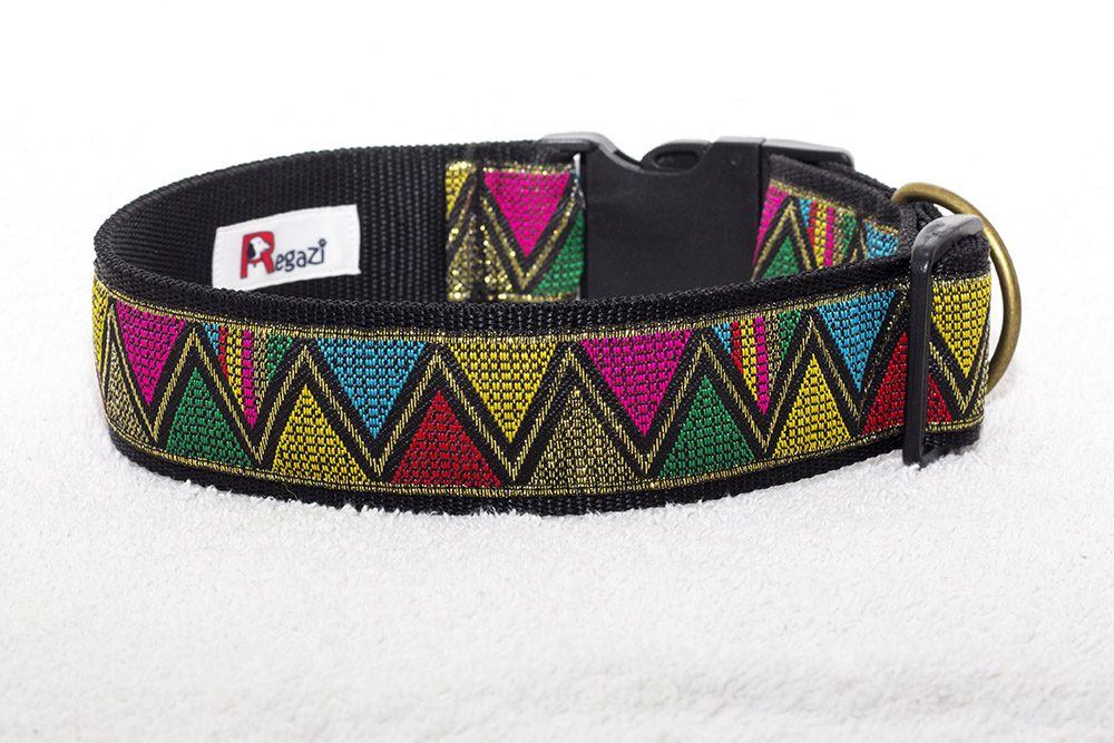 hondenhalsband goudkleurig - honden halsband - halsbanden - hondenhalsband - halsband hond